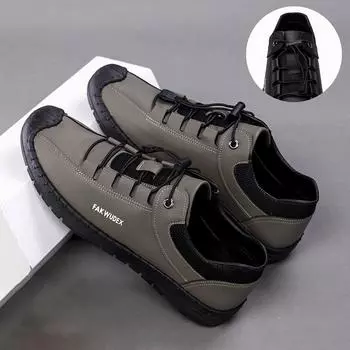 New men s shoes casual single shoes Korean version one-pedal lazy shoes trendy fashion mesh breathable sports shoes men 39