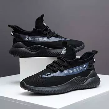 New Men s Shoes Mesh Shoes Mesh Flying Woven Sports Shoes Casual Shoes Couple Mesh Fabric Lightweight Women s Running Shoes 39