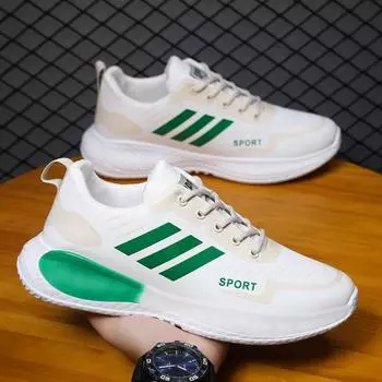 New men s shoes popcorn sole casual shoes platform sole lightweight running shoes simple fashion student sports shoes 39