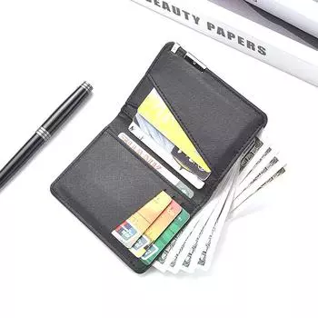 Новый мужской кошелек, тонкий, тонкий кошелек, мужской деловой клатч, портмоне, люксовый бренд, мужской кошелек, держатель карт