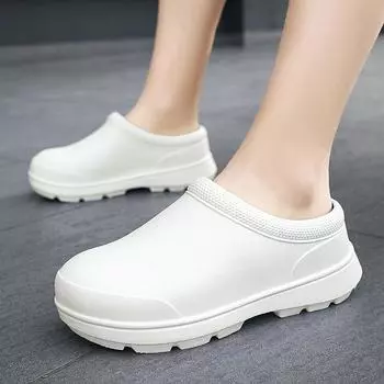 New Men Women EVA Chef Shoes Non-slip Waterproof Oil-proof Shoes Comfortable Workers shoes High-quality Outdoor Safety shoes 35-36