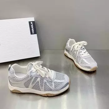 New mesh breathable dad shoes versatile casual sports Forrest Gump shoes great-looking moral training shoes 40