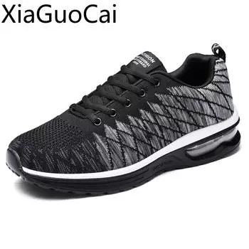 New Mesh Summer Mens Casual Sneakers Leisure Light Fitness Unisex Casual Flat Shoes Mixed Colors Couple Sneakers 5.5 зелёный