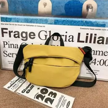 Новая сумка-мессенджер нагрудная сумка женская модная брендовая спортивная модная сумка через плечо женская сумка через плечо повседневная сумка-мессенджер чёрный