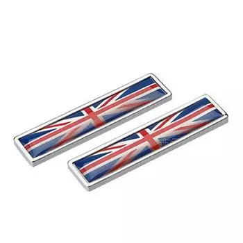 New Metal Leaf Plate Pasted To Body Decoration British Flag Leaf Board Decoration