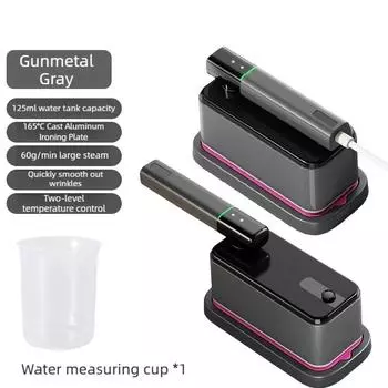 New mini handheld steam hanging iron 1200W5 seconds out of steam handle can be rotated 180 degrees portable small ironing device EU