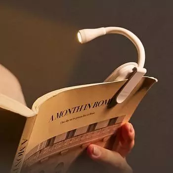 New Mini LED Eye Protection Book Night Light Adjustable Clip-On Study Desk Lamp Rechargeable For Travel Bedroom Reading