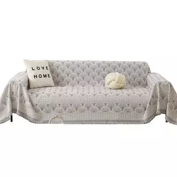 New Modern Simple Sofa Cover with Full Cover Chenille Anti-cat Scratch Sofa Cover Towel Four-season Universal Sofa Towel 180*130cm
