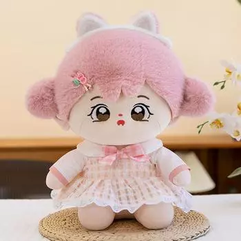 New Mood Girl Plush Toys for Best Friend Birthday Gifts Academy Style Princess Doll Video Game City Redemption 24cm/0.17kg