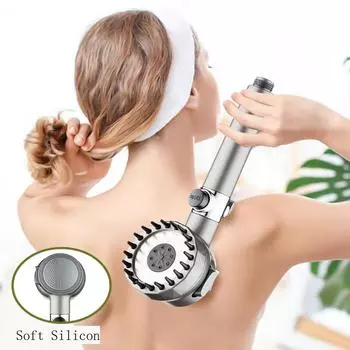 New Multi-Functional One-Button Adjustment High Pressure Massage Shower Head Hose