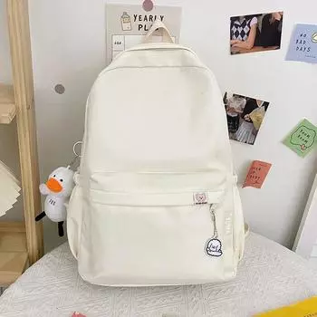 Новый женский рюкзак с несколькими карманами, школьная сумка для девочек-подростков, мальчиков, студентов, женский дорожный рюкзак из искусственной кожи чёрный