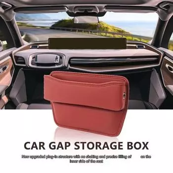 NEW Multifunction Car Seat Organizer Storage Box Wallet Storage Keys Universal Phone Pocket Crevice Card Side Holder K8E0