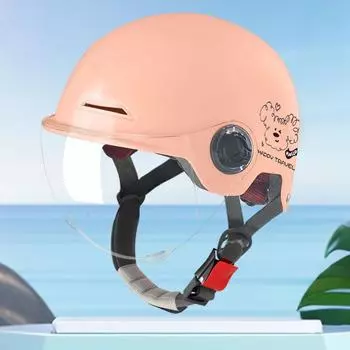 New National Standard 3C Helmet Electric Car Four Seasons General Motorcycle Helmet Electric Car Winter Ladies Summer Half Helmet