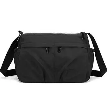 New nylon cloth women s messenger bag anti-splashing messenger bag lightweight shoulder multi-layer satchel