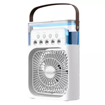 New Oscillating USB Mini Desktop Fan with Timer & Humidifying Spray Five-hole Spray Fan