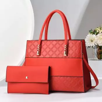 New Oversized Patchwork Mom Vintage Fashion Tote Premium Commuter Tote Bag .