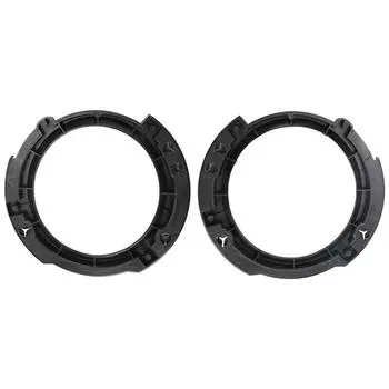 New Pair 7 Headlight Mount Bracket Ring Bucket Base For Jeep Wrangler JK 2007-2018