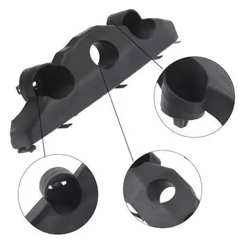 New Pair Front Left & Right Bumper Bracket For Nissan Versa 2020 2021 2022 2023 2024