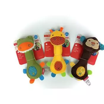 New Party Gifts Dog Toys Pet Puppy Chew Squeaker Squeaky Plush Sound Cartoon Dinosaur/Deer/Monkey Toys Small Pet Gift