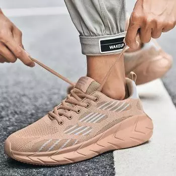 new pattern Shoes Men High Quality Male Sneakers Breathable White Fashion Gym Casual Shoes Light Walking Big Size Footwear 38