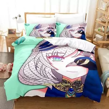 New Pavolia Reine Bedding Set Single Twin Full Queen King Size Bed Set Adult Kid Bedroom Duvetcover Sets Anime parure de lit Bed 70x133cm 2pcs