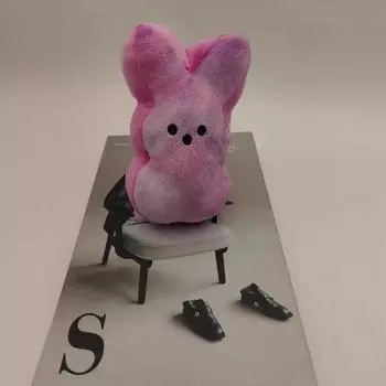 New Peeps Rabbit Easter Cartoon Rabbit Plush Doll 1pcs