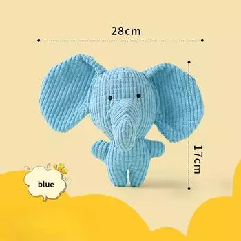 New Pet Plush Toys Grinding Teeth Cleansing Corn Plush Sound Toys Dog Cat Pet Toys