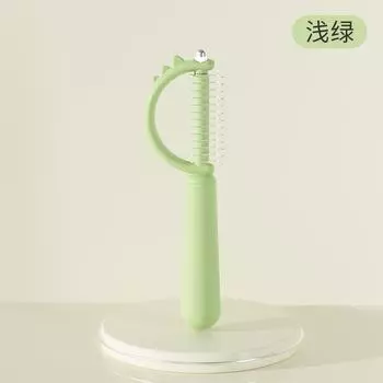 New pet special comfortable bristle artifact two-way roller to float cat hair sticker cat dog supplies 17*5cm светло-зеленый