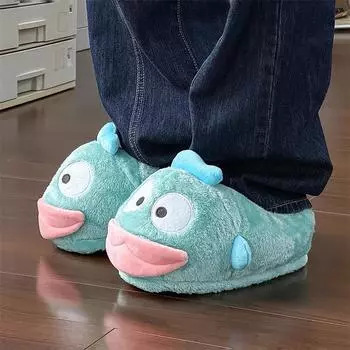 New Plush Fur Slippers For Women Men Winter Outdoor Fluffy Warm Cotton Boots For Indoor Home Fashion Fur Cozy Furry Shoes 36 зелёный