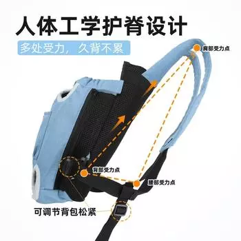 New Portable Pet Go Out Bag Outcrop Shoulder Breathable Cat Bag Go Out Comfortable Dog Backpack Pet Backpack S лимонно-желтый