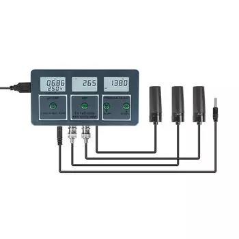 New Professional 8 in 1 Multi-parameter Water Testing Meter Digital LCD Multi-function Water EU