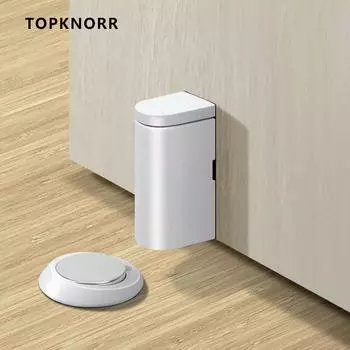 New Punch-free Door Suction Anti-collision Home Door Bedroom Door Stop Door Touch Door Resistance Strong Magnetic Suction