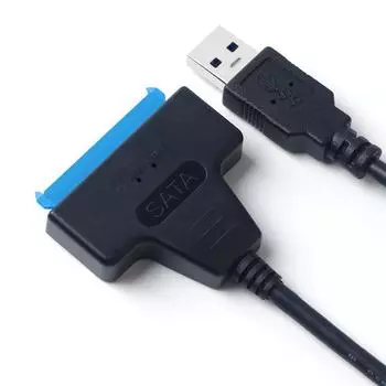 New Quickly access a SATA 2.5 SSD or HDD through the USB-A port on a laptop with this SATA to USB cable