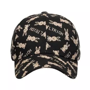 New rabbit creative pattern baseball cap men and women cap plaid fashion hat