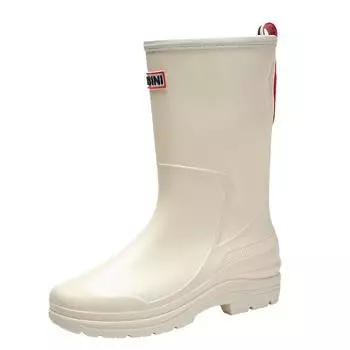 New rain shoes women s bundle water shoes fashion medium tube rain boots students wear work waterproof glue shoes women 36