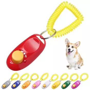 New Reliable, Effective, and Adjustable Essential Clicker for Personalizing Your Pet s Training Routine - Train Your Beloved Fur серый