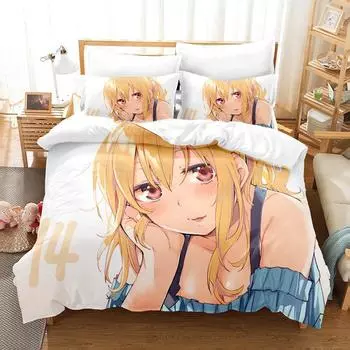 New Remake Our Life! Bedding Set Single Twin Full Queen King Size Bed Set Adult Kid Bedroom Duvet cover Sets Anime Bed Sheet Set EU Twin 135x200cm