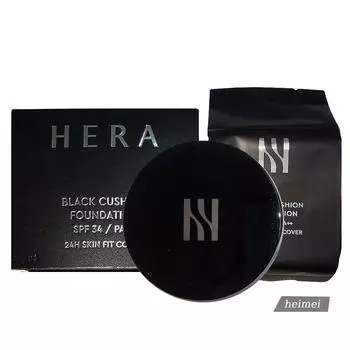 NEW Renewal Black Cushion / Original 15g + Refill 15g (SPF34/PA++), 21C1, 1 piece