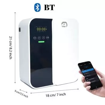 NEW Scent Machine Aroma Diffuser Wall Mounted Hotel High Capacity Aroma Diffuser For Large Area Hotel Lobby Home Fragrance EU