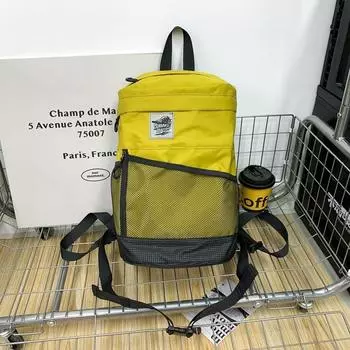 New schoolbag women s large-capacity shoulder high school college student commuter backpack outdoor hiking bag