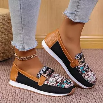 New Set Foot Canvas Loafers Women s All Flat Casual Shoes Cloth Shoes Large Size Women s Flats Shoe Sneakers 36
