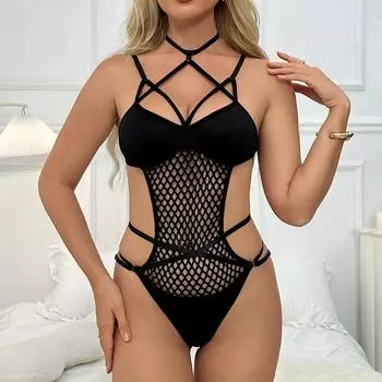 Новое сексуальное нижнее белье, сексуальный женский сетчатый комбинезон из молочного шелка, оптовый секс-комплект S