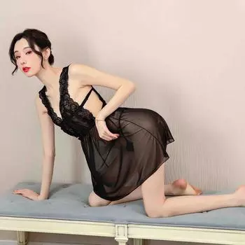 Новое сексуальное нижнее белье женское сексуальное сетчатое прозрачное соблазнительное короткое платье в стиле принцессы one size fits all