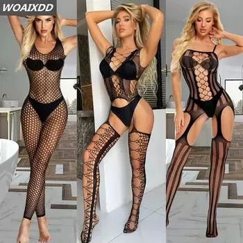 New Sexy Bodystocking Plus Size Erotic Lingerie Sexy Bodysuit Interior Mujer Sexy Erotica Lenceria Mujer Porno Sexy Nightwear XXS