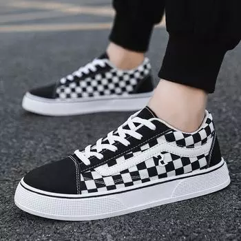 New shoes men s fashion low-top canvas shoes student board shoes men s and girls casual men s shoes Korean version board shoes 39