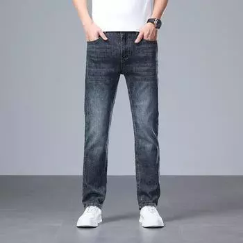 New Slim Jeans Men s Stretchy Slim Feet Casual Trousers 28