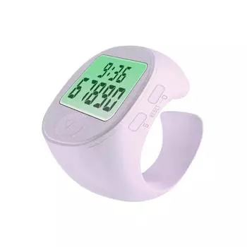 NEW Smart Zikr Ring Praise Tasbih Tally Electronic Digital Counter for Muslims Prayer Time Vibration Reminder Waterproof чёрный