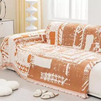 New Sofa Towel Simple Full Cover Blanket Leather Seat Cushion Light Luxury Cover Cloth Sofa Cover Four Seasons Universal All-inclusive 180*130cm