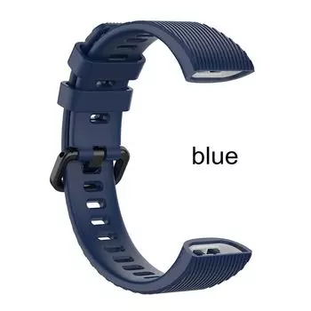 New Soft Buckle Silicone Watch Band Bracelet Strap Wristbands Sports синий