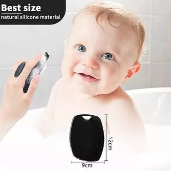 New Soft Silicone Body Scrubber Shower Scrubber for Deep Body Cleaning & Exfoliation